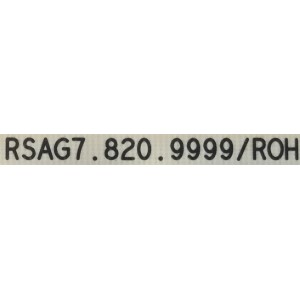 FUENTE DE PODER PARA TV TOSHIBA / NUMERO DE PARTE 298323 / RSAG7.820.9999/ROH / HLL-9999WL / CQC13134095636 / PANEL HD650Y1U72-TBL2K2/S0/SM/MCKD3A/ROH / DISPLAY HV650QUB-F70 / MODELO 65C350KU 65C350U